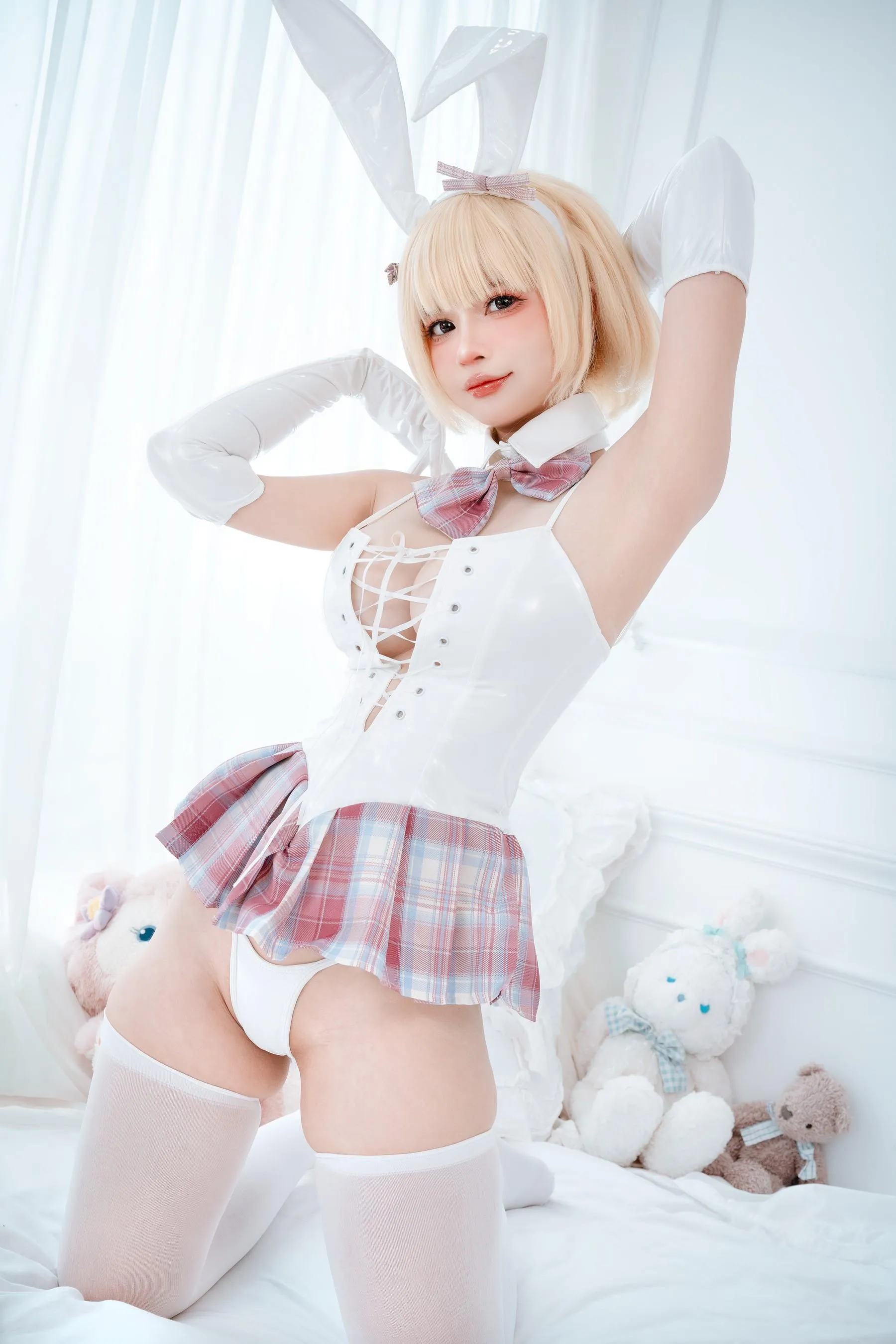 Azami – NO.81 White Bunny Girl [21P]插图4
